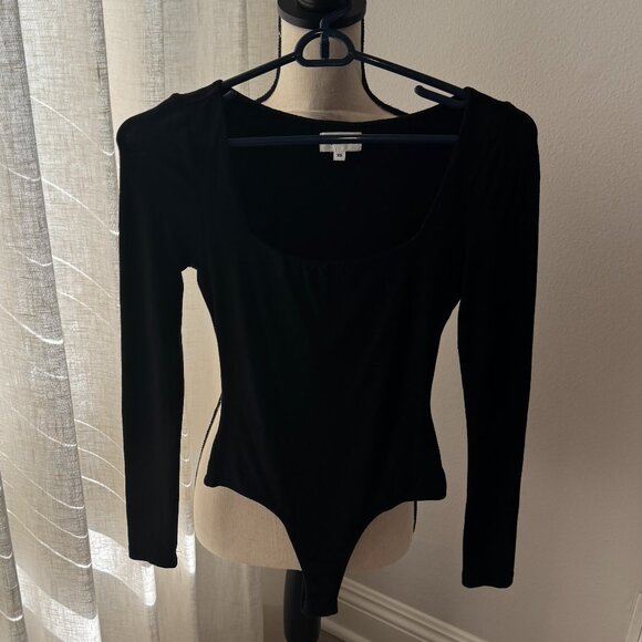 Superdown Al Bodysuit in Black - Picture 6 of 7